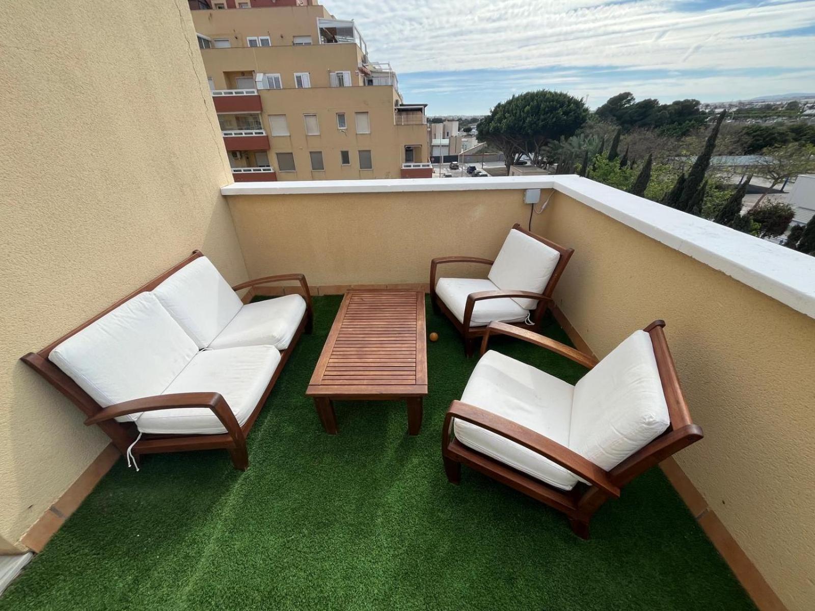 Aguadulce Sol Y Playa- A/C Apartment Roquetas de Mar Exterior photo